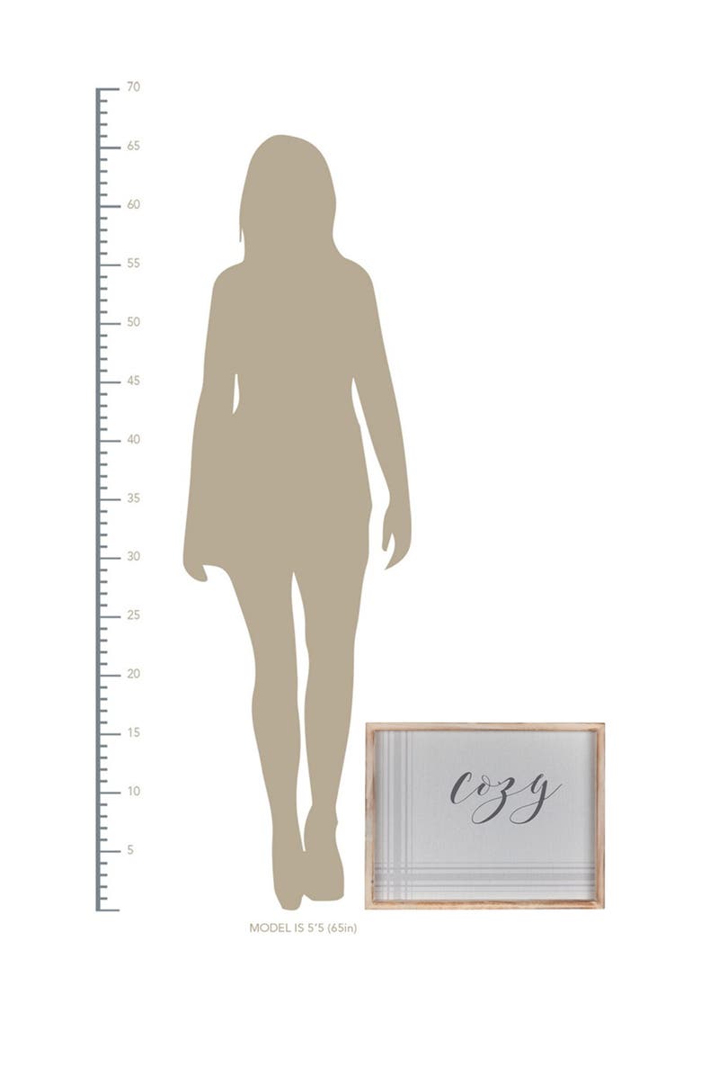 STRATTON HOME DECOR Cozy Framed Wall Art, Alternate, color, 