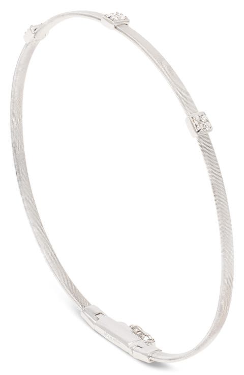 Masai Pavé Diamond Station Bracelet