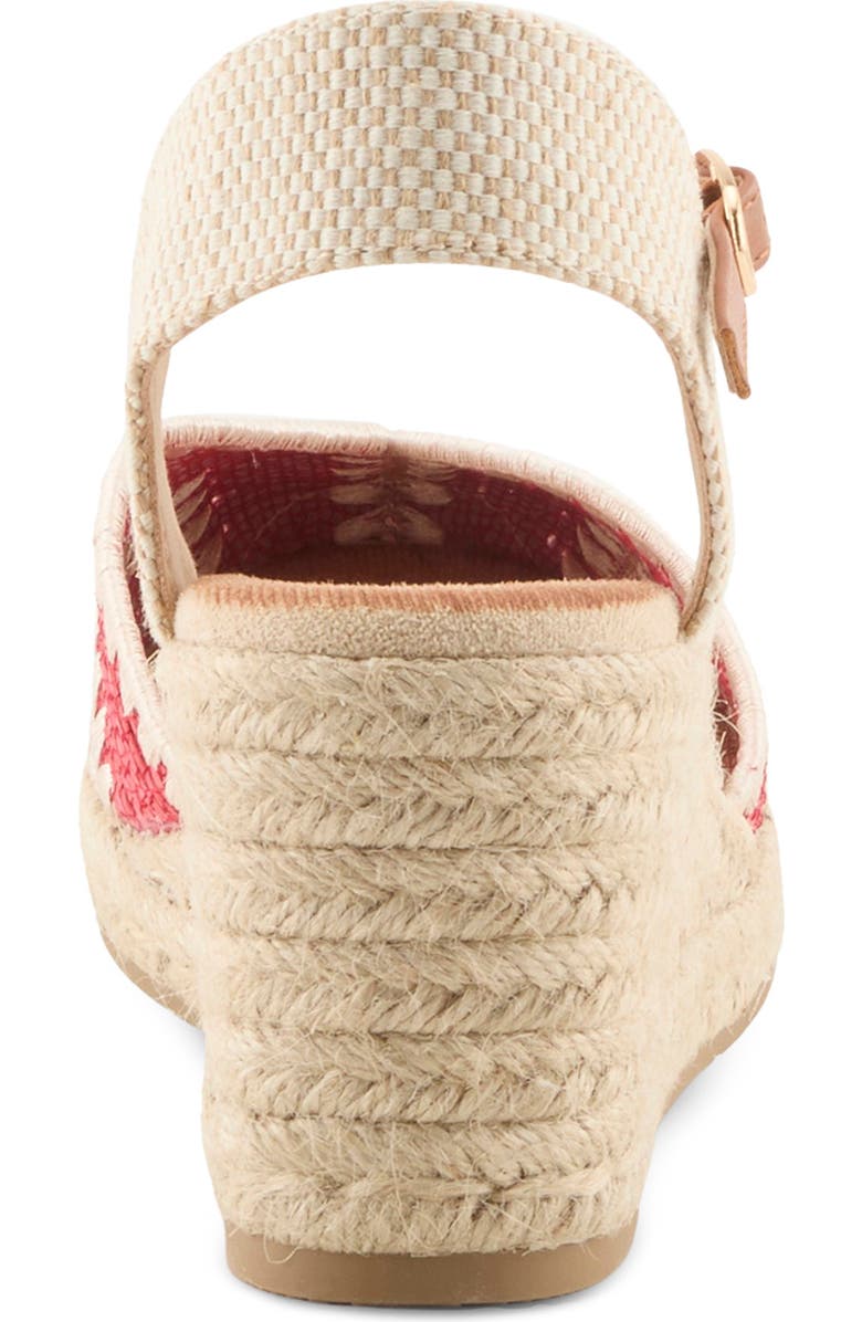 AZURA BY SPRING STEP Adrina Wedge, Alternate, color, Red Multi