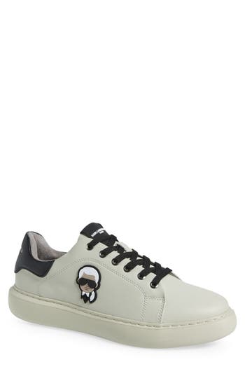 Karl Lagerfeld Paris Karl Head Sneaker In Cement