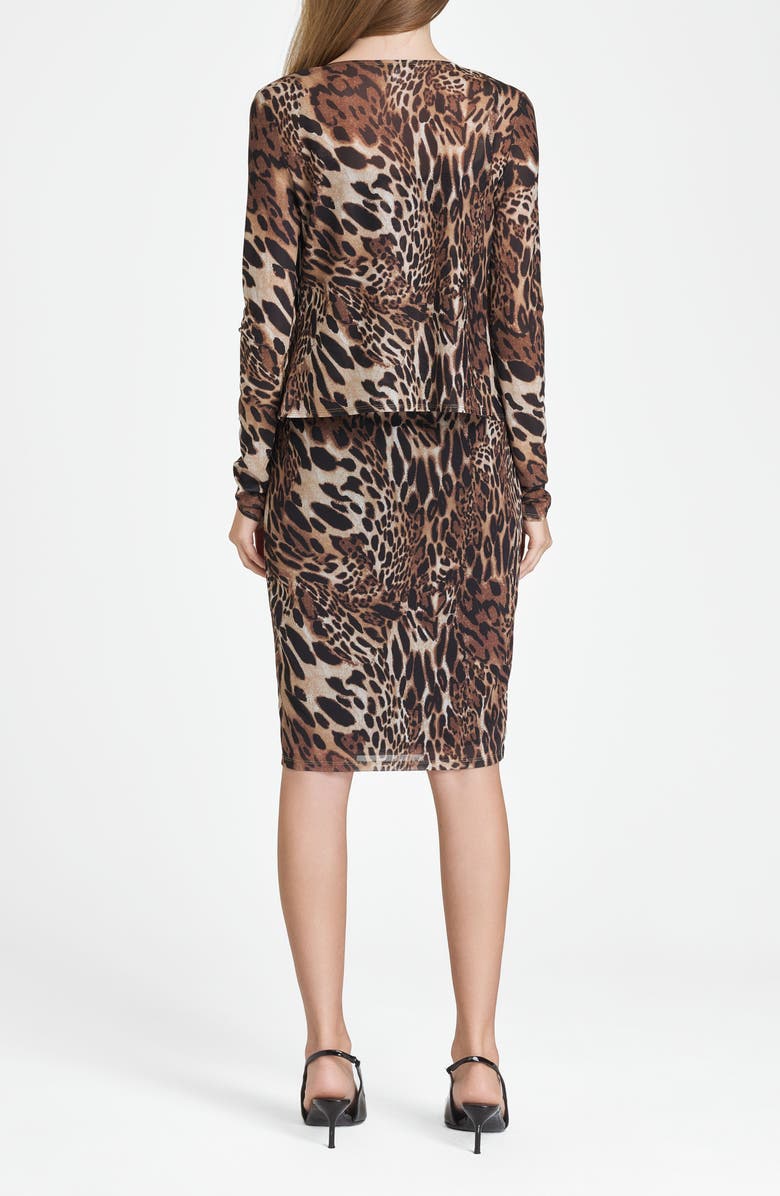 WAYF Maude Camisole & Cardigan Set, Alternate, color, Leopard Print