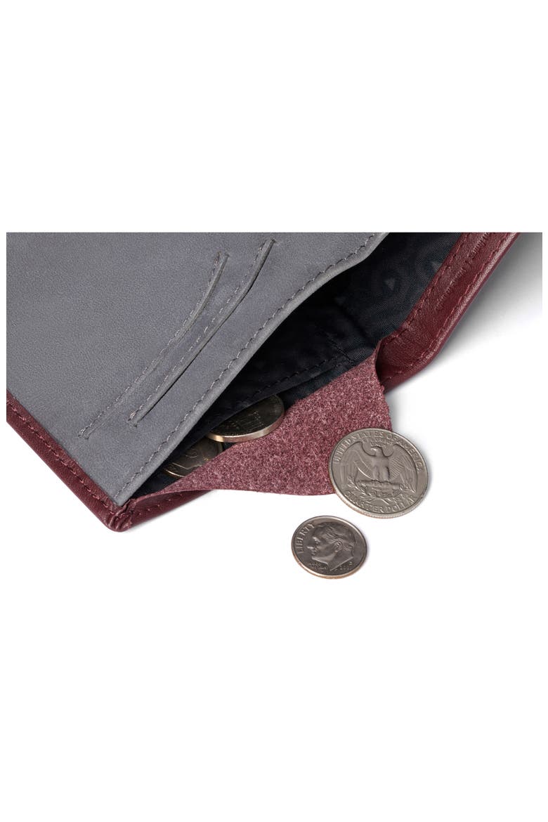 Note Sleeve RFID Wallet, Alternate, color, WINE