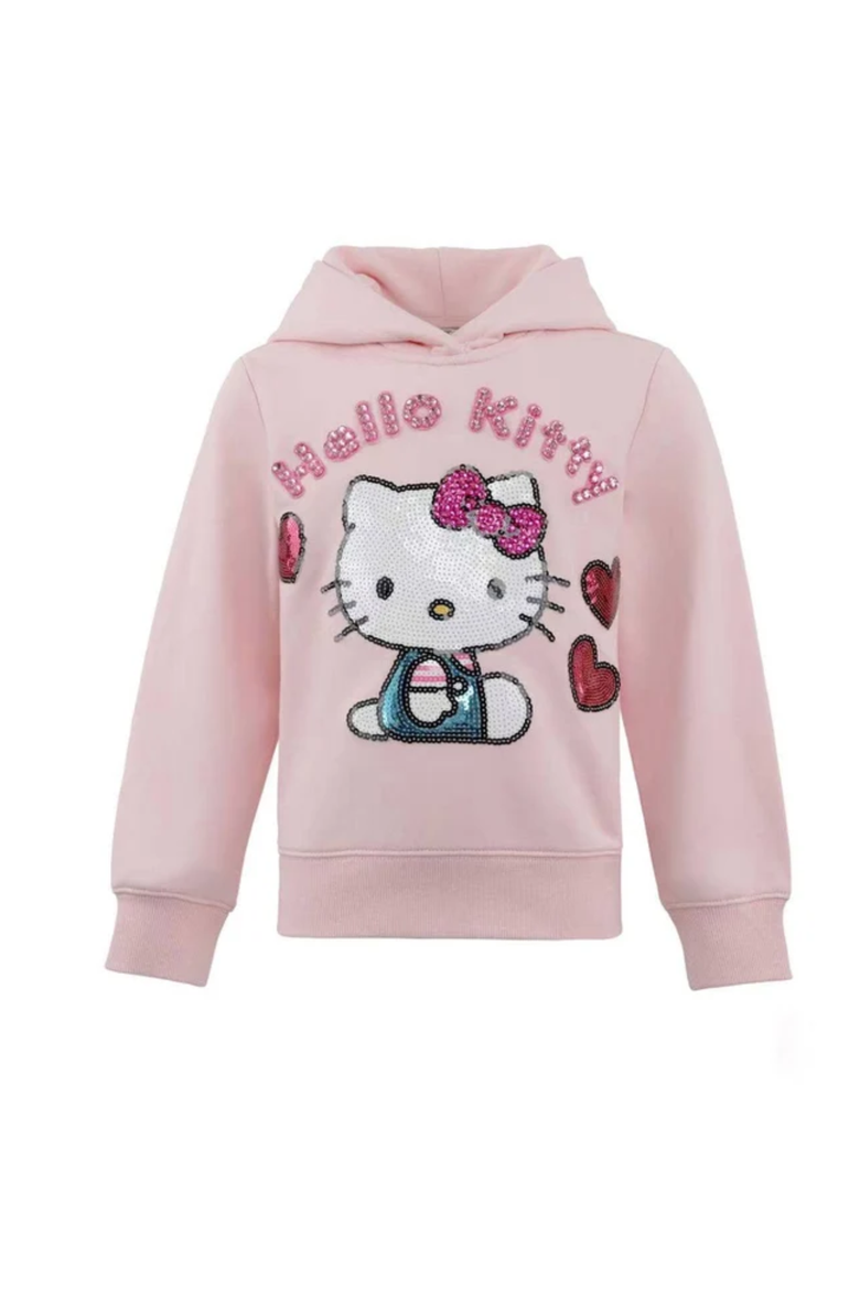 Hello Kitty® Gem Love Hoodie, Main, color, Pink