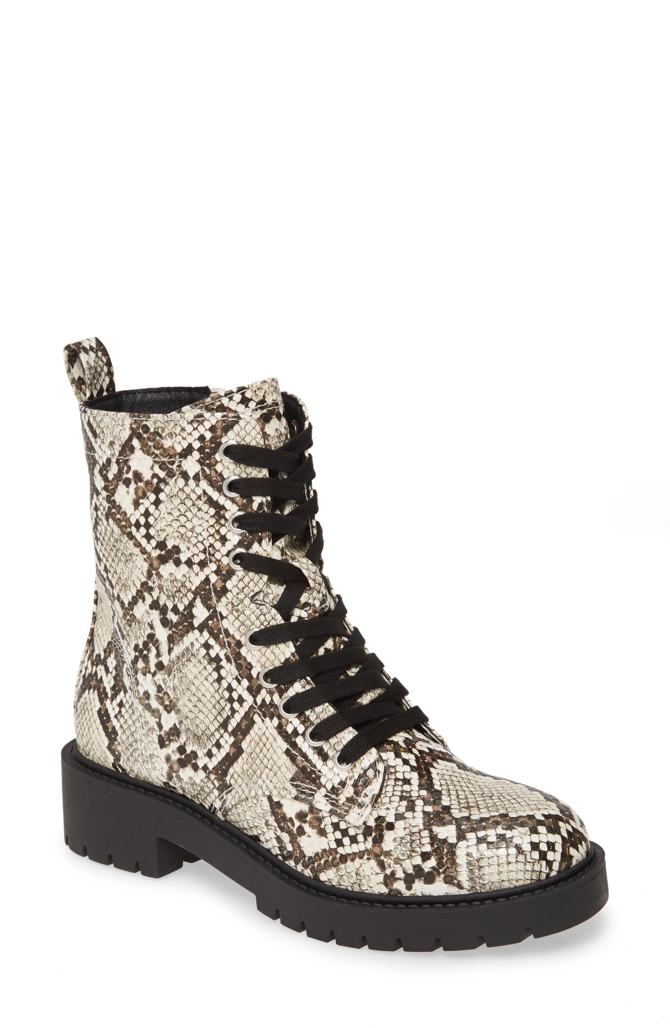 Guided Combat Boot, Main, color, NATURAL SNAKE PRINT