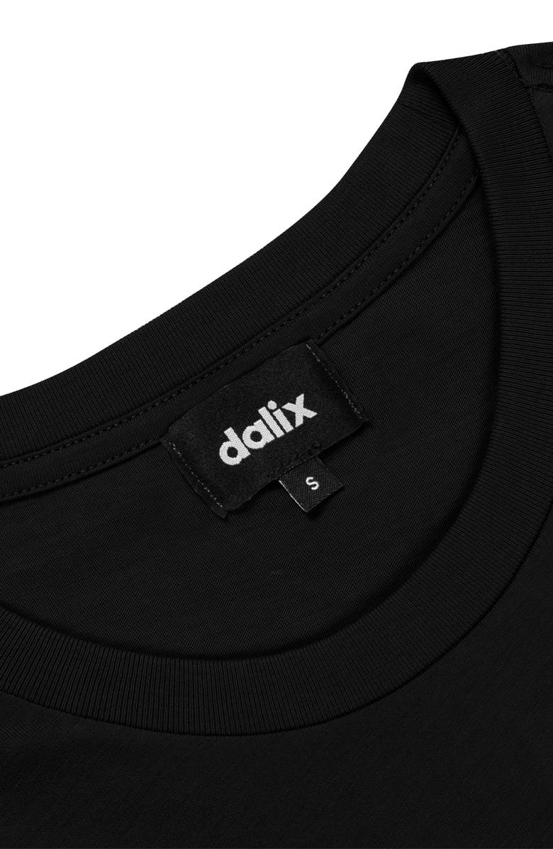 Dalix Butterfly Short Sleeve Classic Cotton Tee, Alternate, color, Black