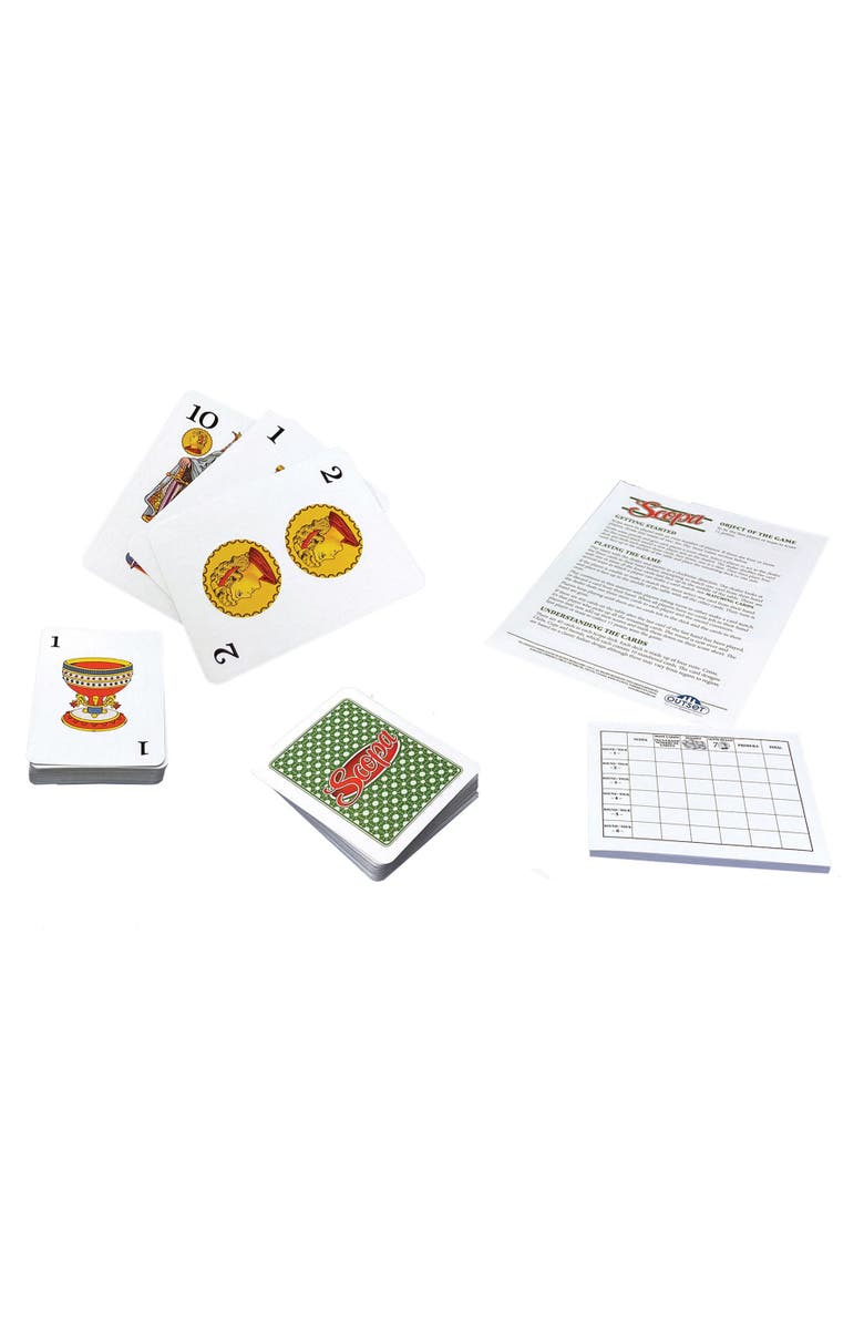 Outset Media Scopa The Traditional Italian Card Game, Alternate, color, Multicolored