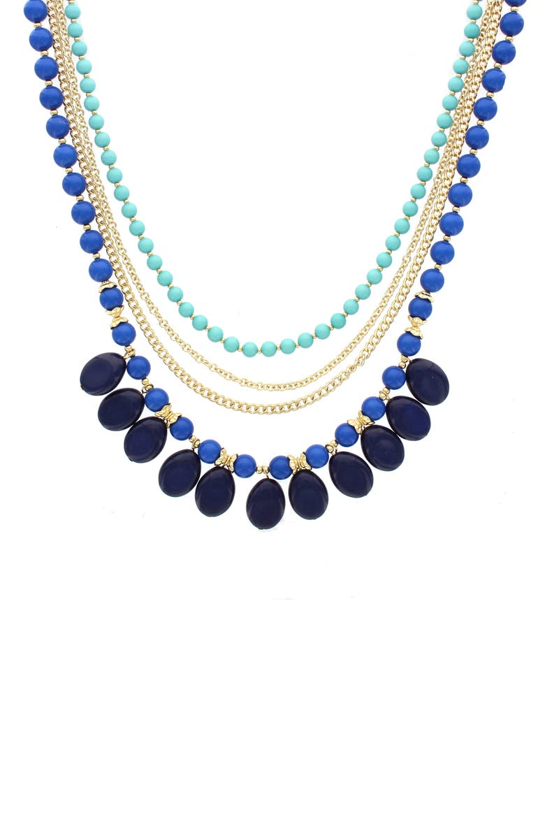 OLIVIA WELLES Boldly Beaded Layered Necklace, Main, color,