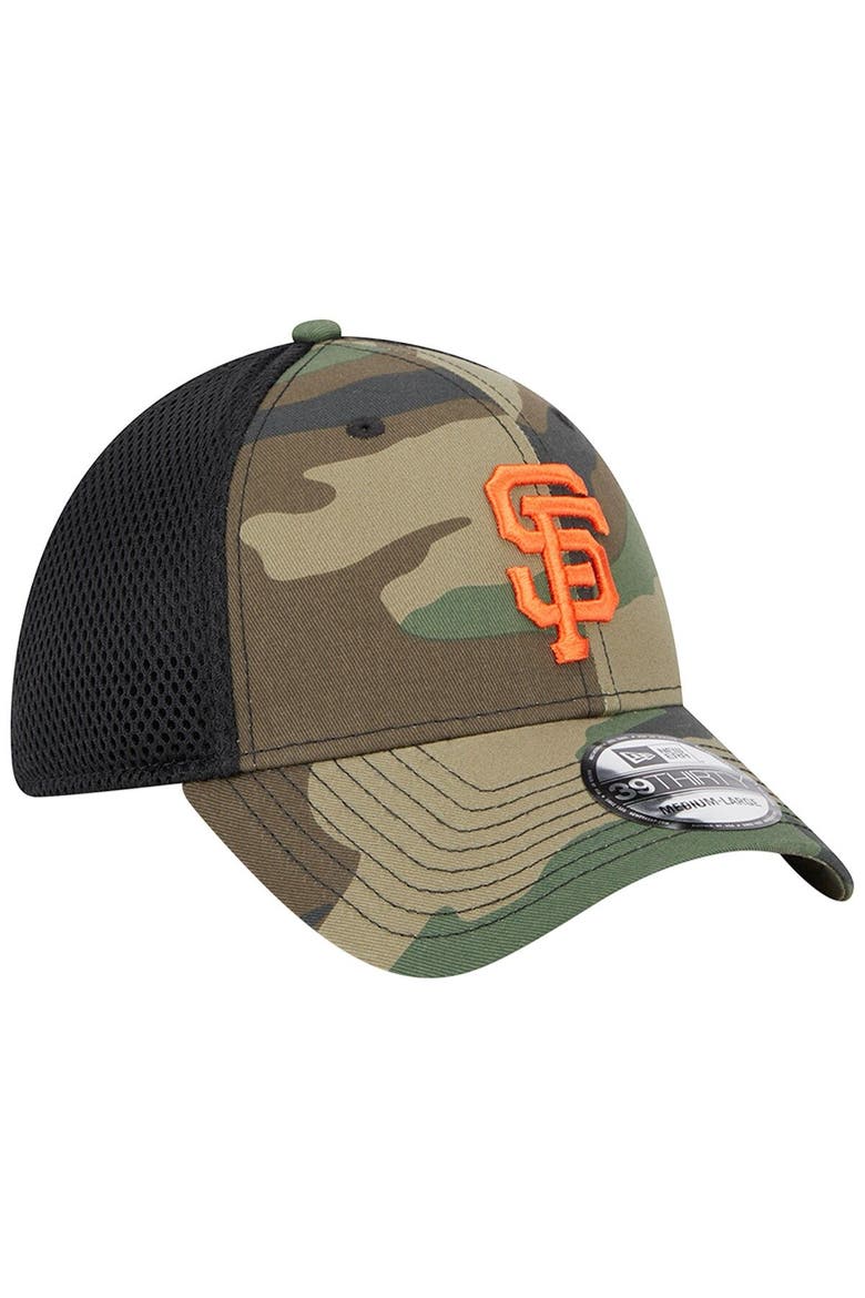 Men's New Era Camo San Francisco Giants Team Neo 39THIRTY Flex Hat, Alternate, color, Camo
