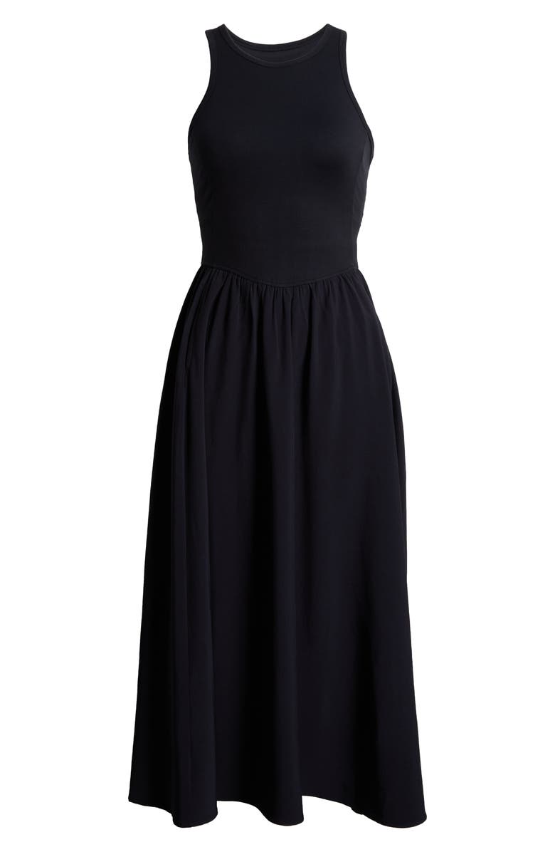 Zella Effortless Cutout Back Hybrid Dress, Alternate, color,