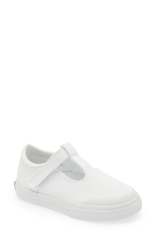 Footmates Drew Mary Jane Sneaker in White  product
