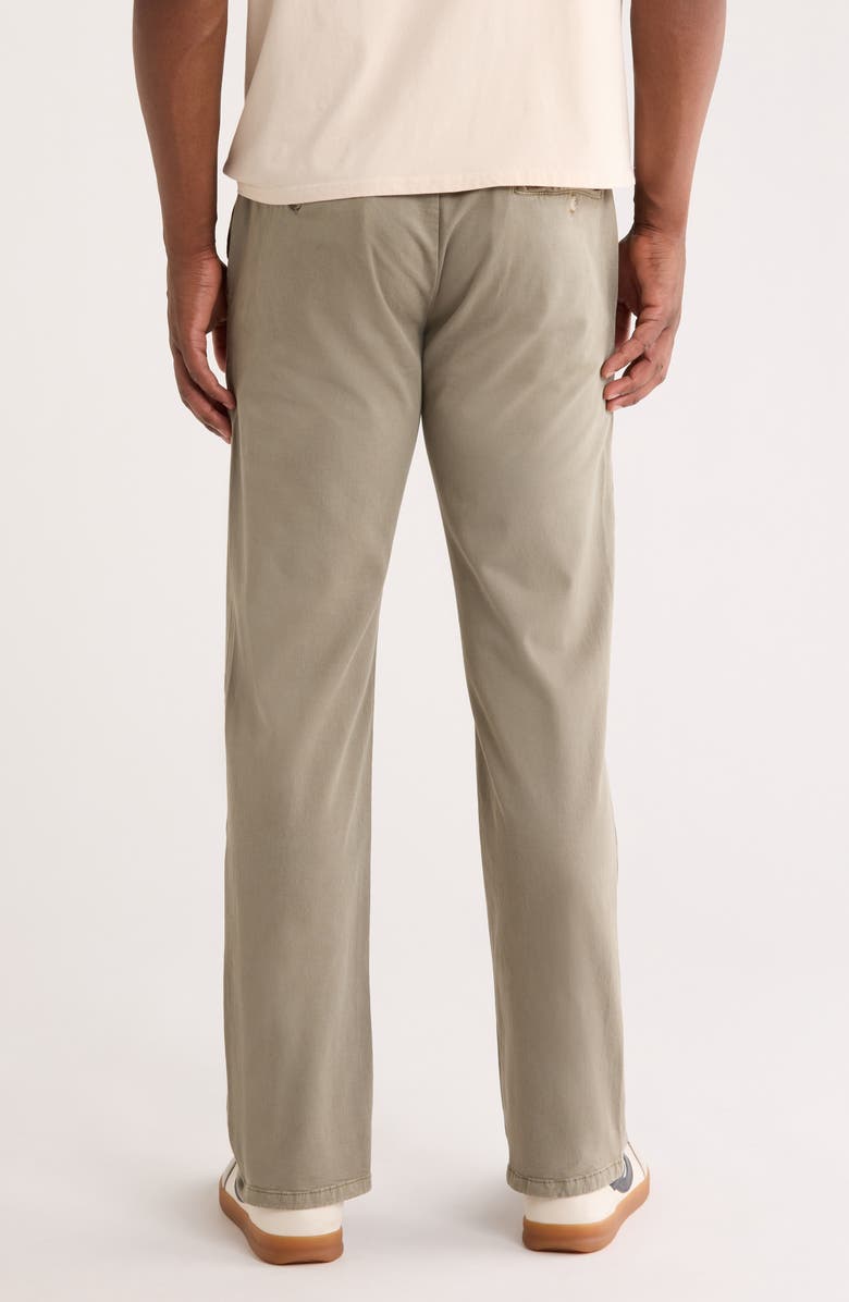 Marine Layer Saturday Slim Straight Leg Twill Chinos, Alternate, color, Vetiver