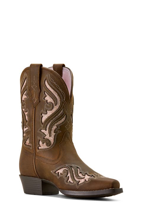 Kids' Fashion Bliss D Toe Western Boot (Toddler, Little Kid & Big Kid)