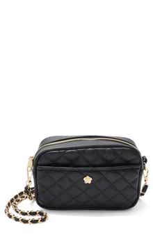Cushion Quilted Faux Leather Shoulder Bag