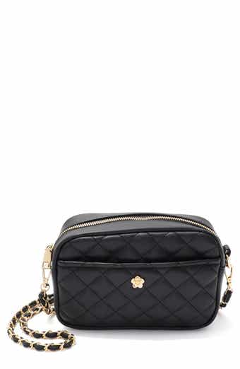 Cushion Quilted Faux Leather Shoulder Bag