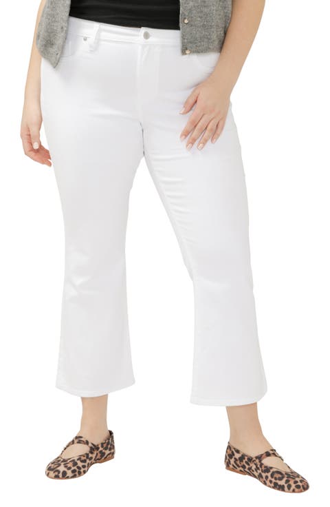 Suki Curvy Kick Flare Jeans (Plus)