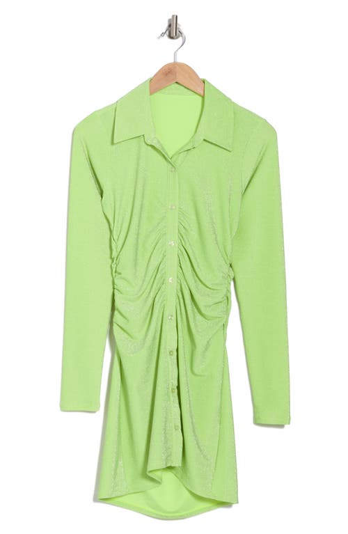 GOOD AMERICAN GOOD AMERICAN SPARKLE LONG SLEEVE DRESS
