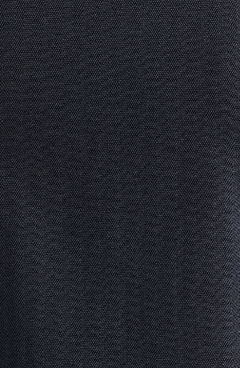 FRAME Button-Up Cotton Herringbone Chore Coat, Alternate, color, Dark Navy