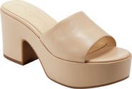 Marc Fisher LTD Forina Platform Slide Sandal