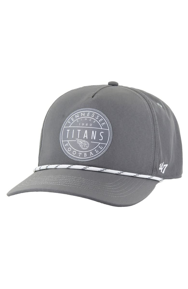 '47 Men's '47  Gray Tennessee Titans Suburbia Hitch Adjustable Hat, Main, color, 