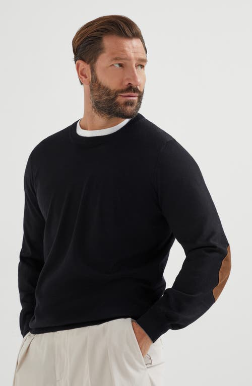 Brunello Cucinelli Lightweight Sweater With Patches