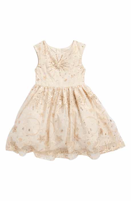 Kids' Sequin Starburst Party Dress