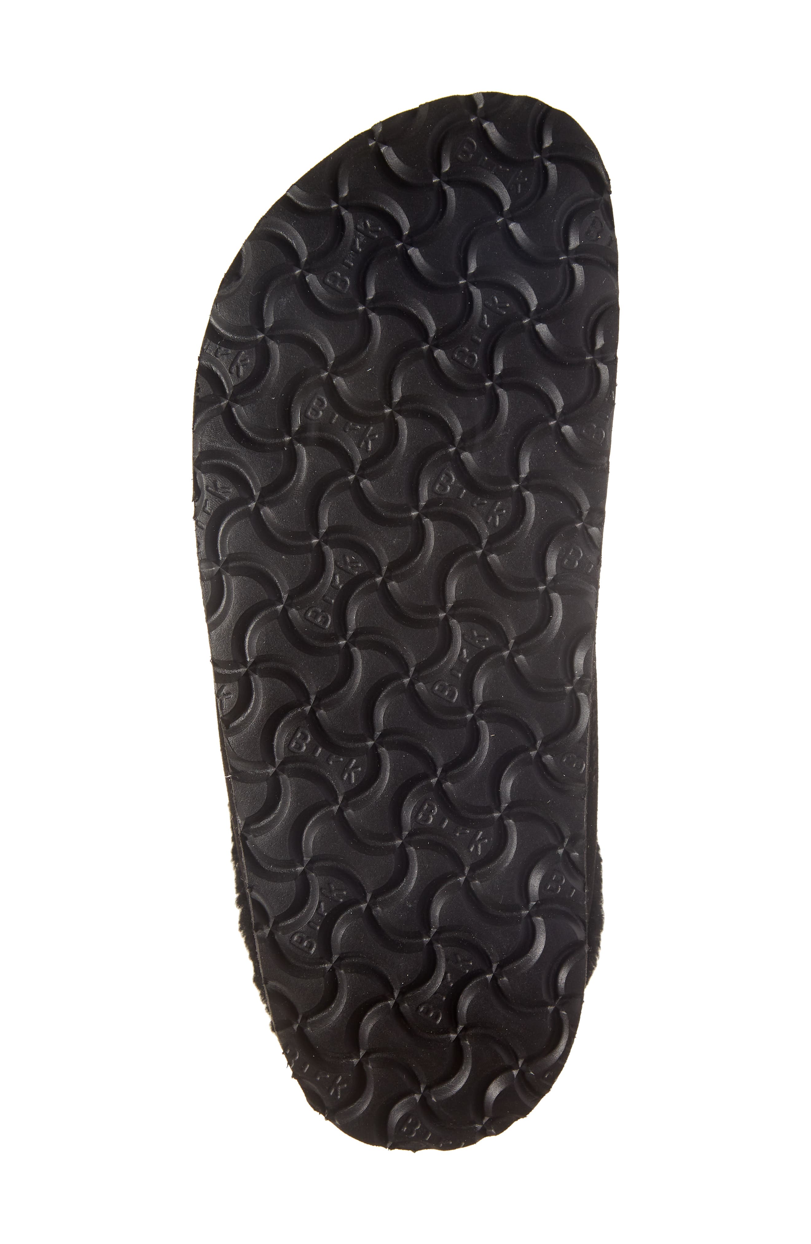 Birkenstock Zermatt Genuine Shearling Slipper, Alternate, color, Black