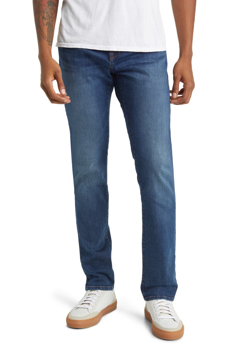 L'Homme Skinny Fit Jeans, Main, color, IBIZA