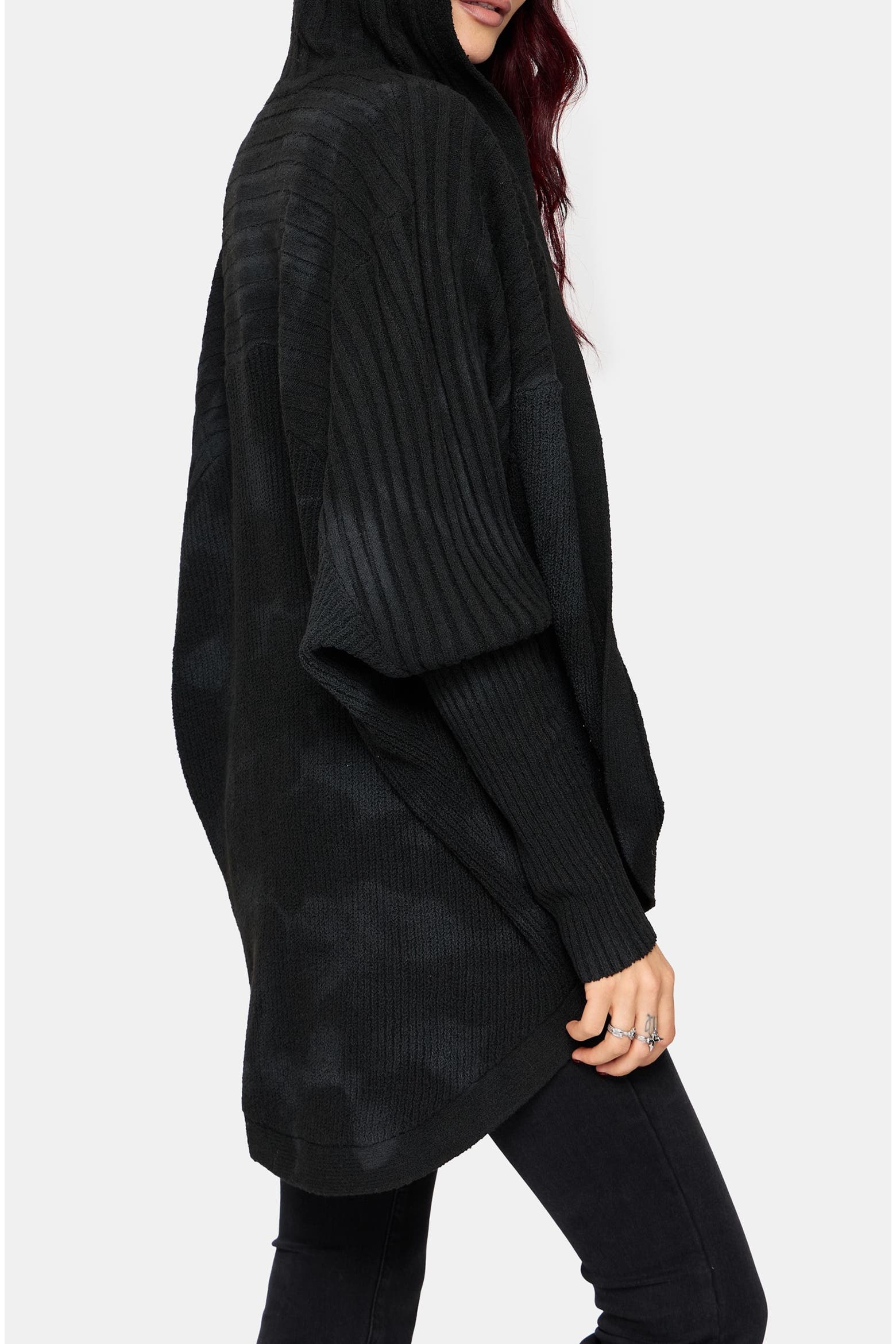Morph Code Table Disturbia Morpho Cocoon Hooded Cardigan (Women) | Nordstrom