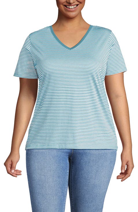 Supima Cotton V-Neck T-Shirt