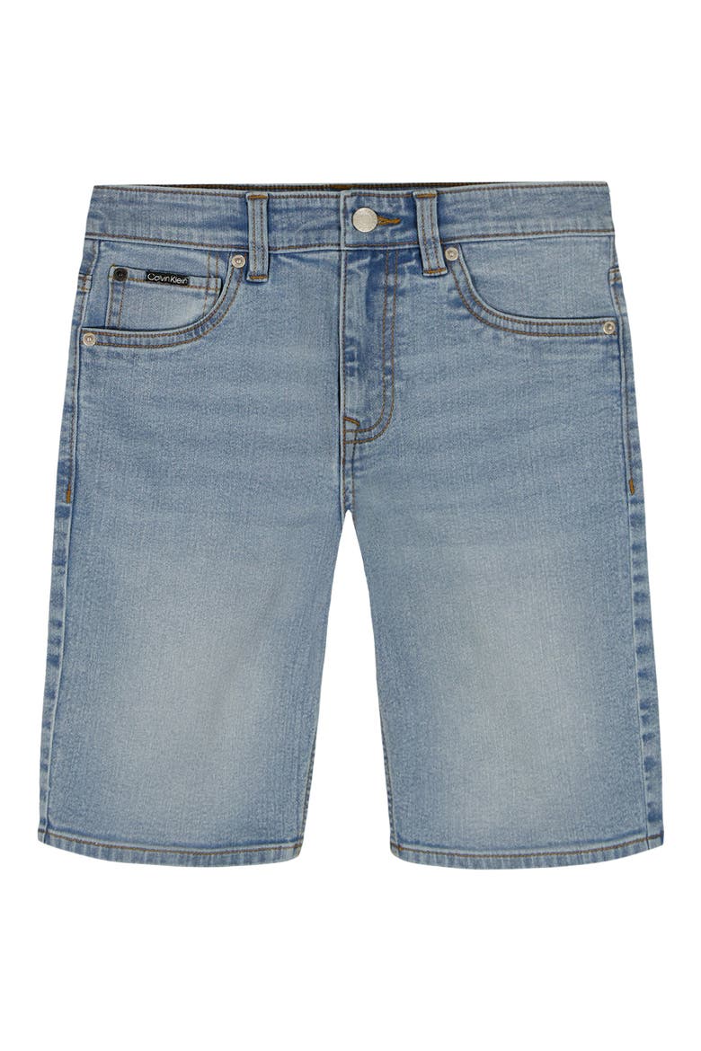 Kids' Denim Shorts, Main, color, BLUE HAVEN