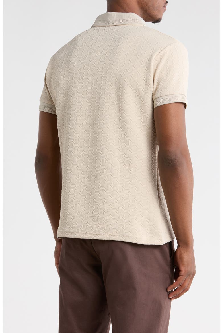 Modern Fit Textured Polo, Alternate, color, SAND