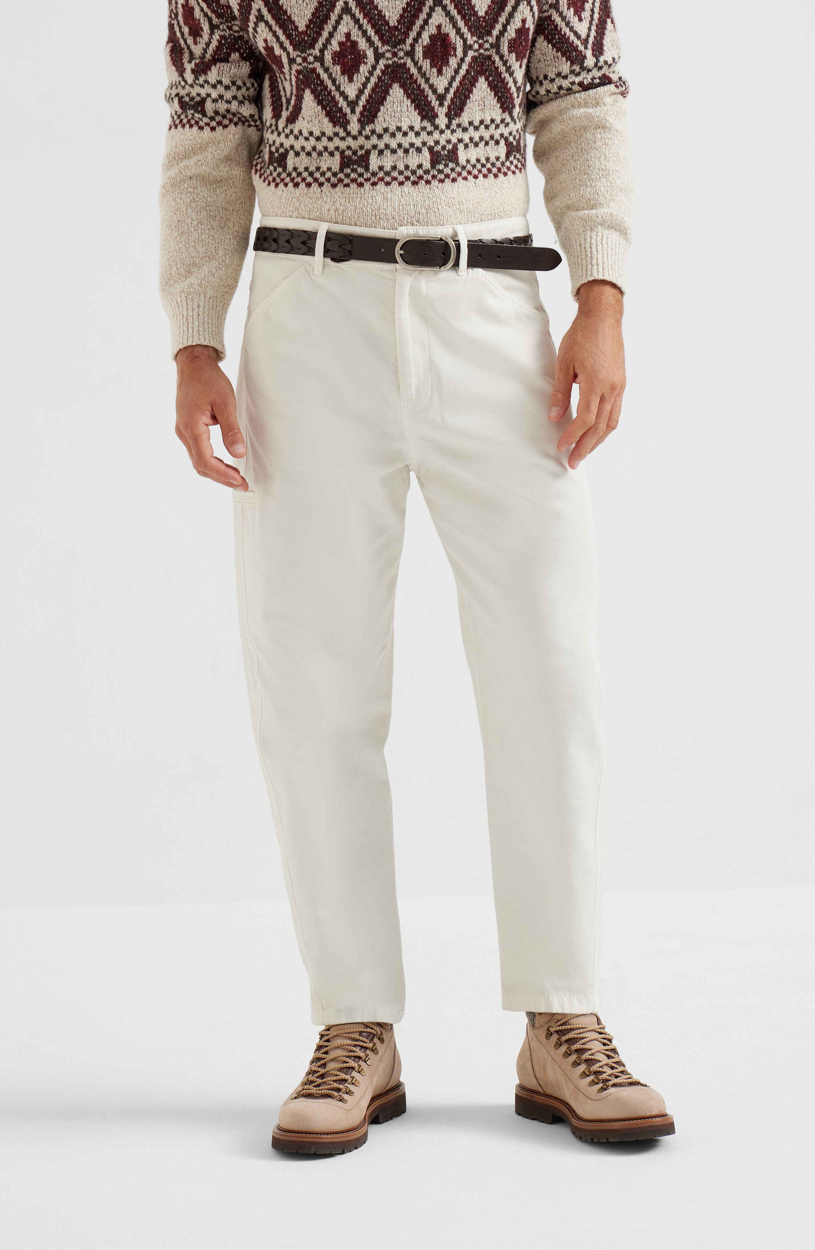 Gabardine trousers - image 2