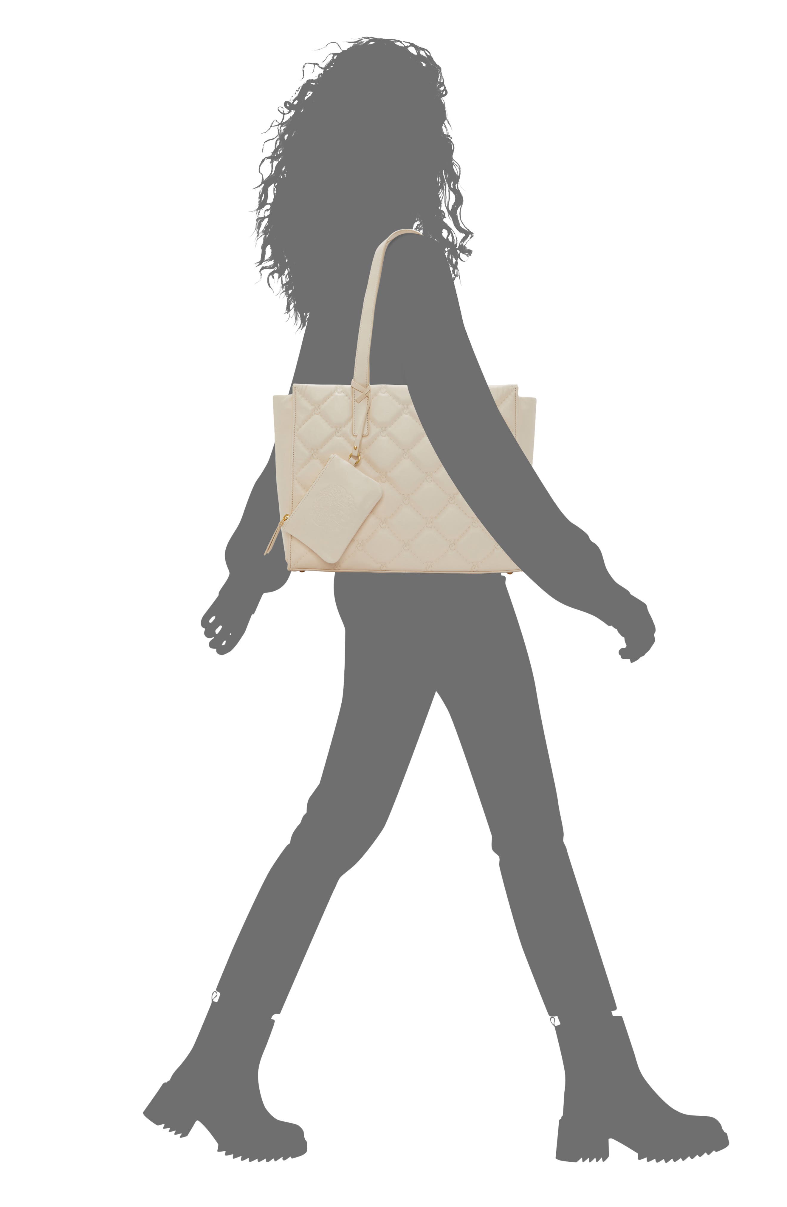 Barry Quilted Leather Tote, Alternate, color, NATURAL