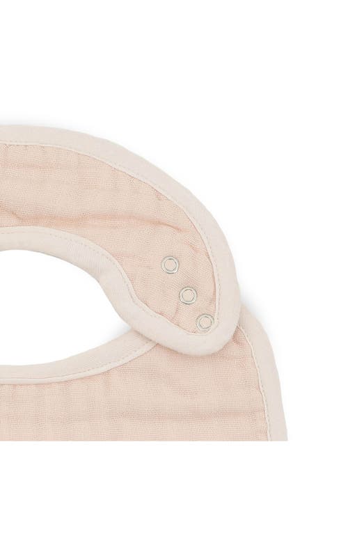 Little Unicorn 3-pack Organic Cotton Muslin Bibs In Neutral