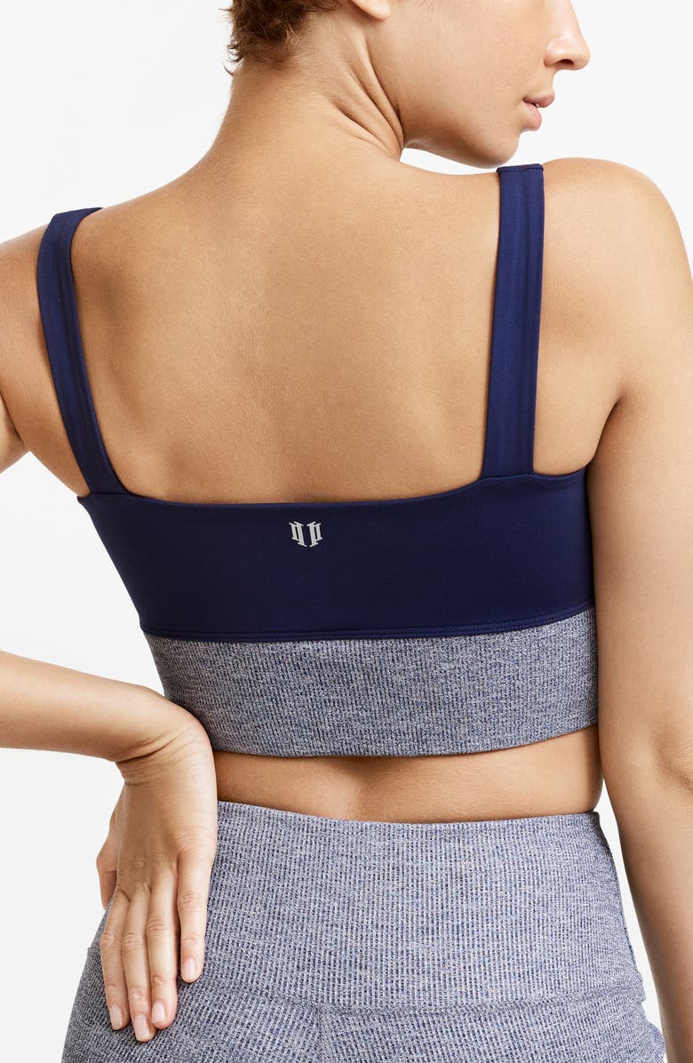 EleVen by Venus Williams The Glow Up by EleVen by Venus Williams x K-Swiss All That Shimmers Tennis Sports Bra, Alternate, color,