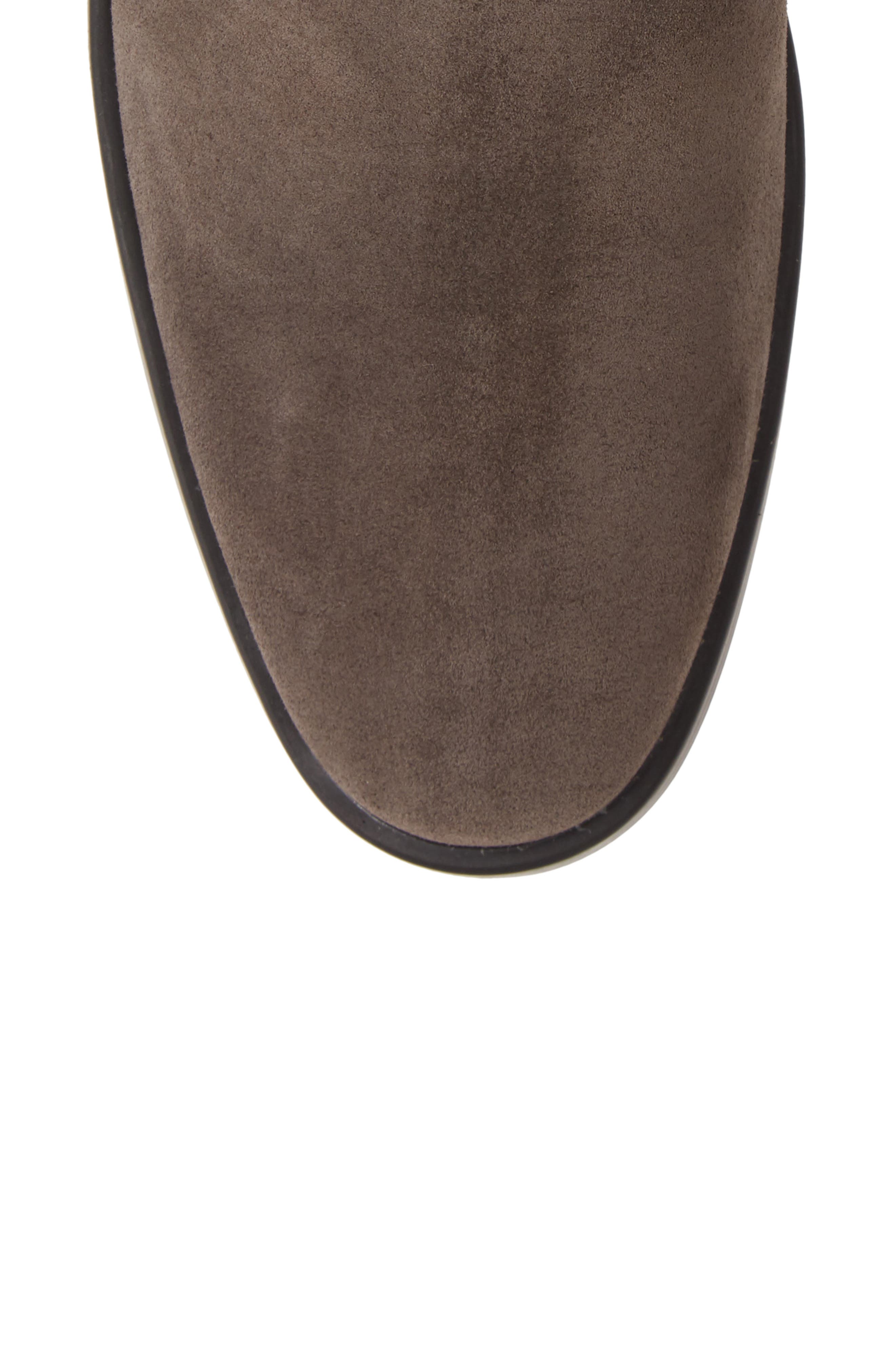 Kelley Mid Chelsea Boot, Alternate, color, CARBON SUEDE