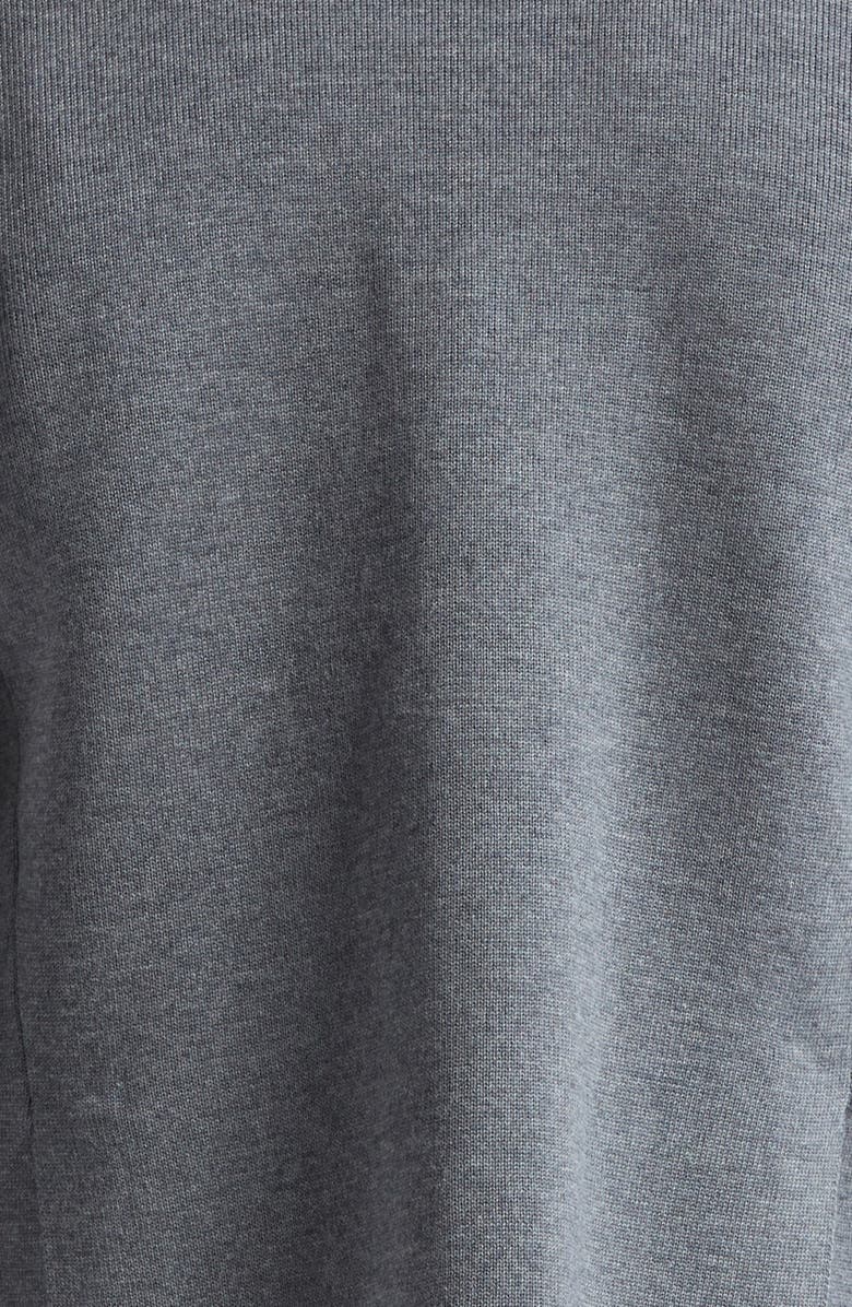 Thom Browne 4-Bar Merino Wool Blend Knit Sport Coat, Alternate, color, Medium Grey