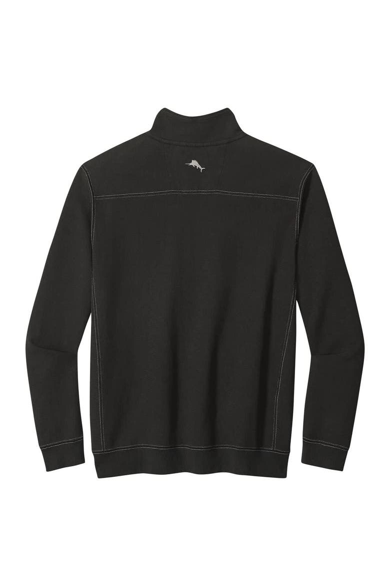 Men's Tommy Bahama Black Ohio State Buckeyes Montego Bay Half-Zip Jacket, Alternate, color, Black