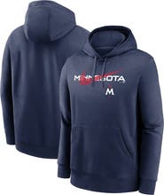 Nike Men's Nike Navy Minnesota Twins 2023 Swoosh Neighborhood Pullover Hoodie