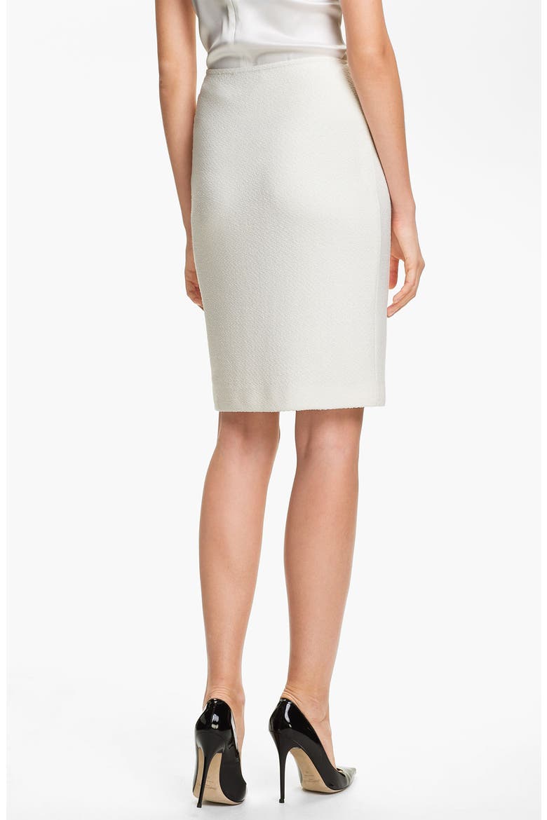 Cosmopolitan Tweed Pencil Skirt, Alternate, color, BRIGHT WHITE