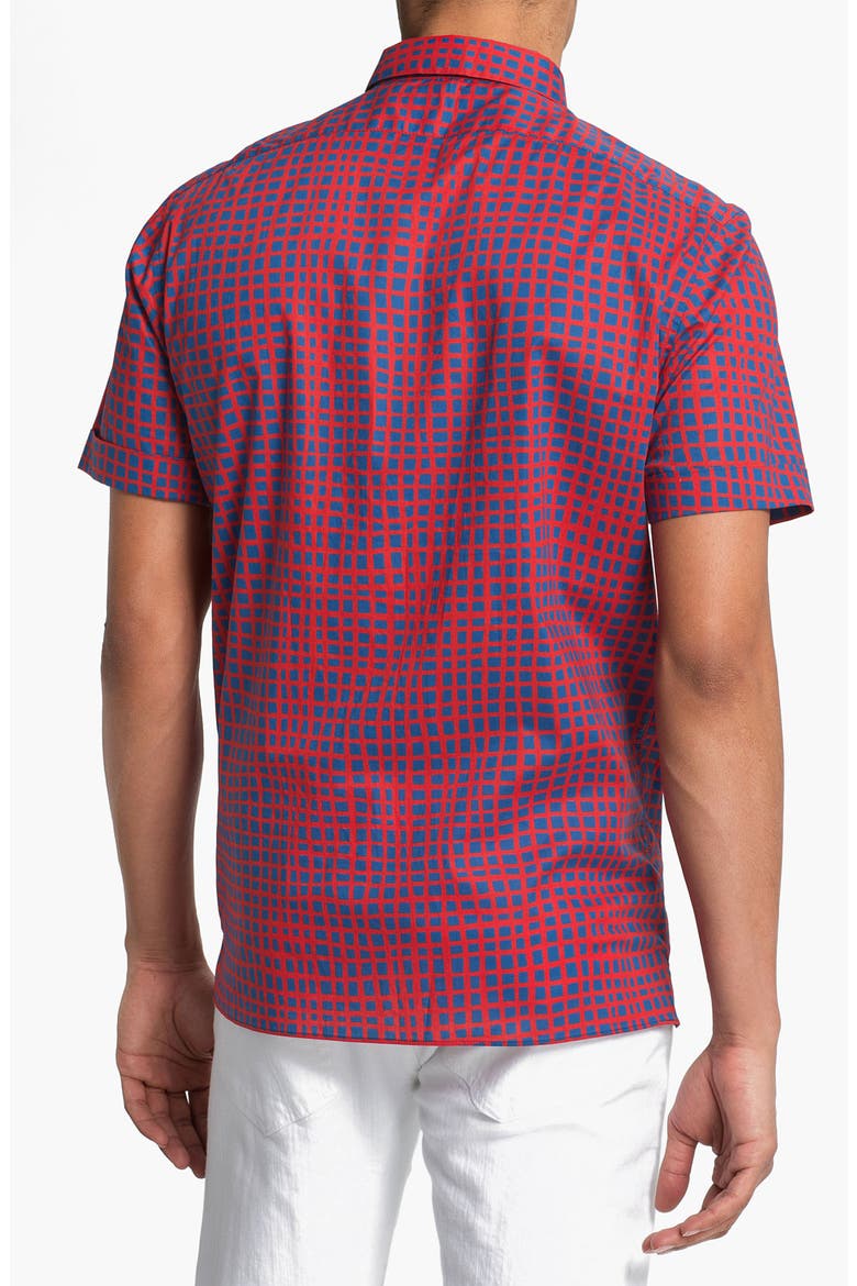 'Andie' Woven Shirt, Alternate, color, ESTATE BLUE
