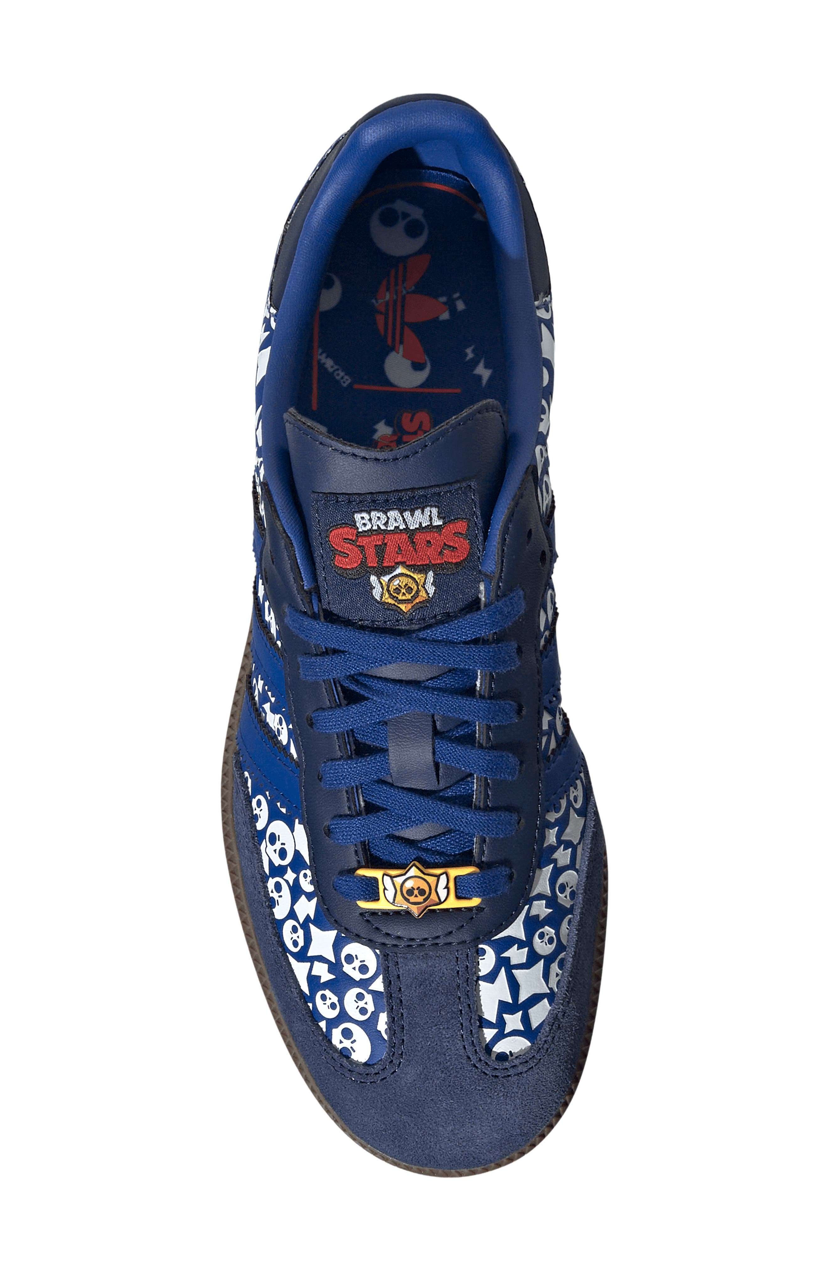 Kids' Samba OG J Sneaker, Alternate, color, TEAM ROYAL BLUE/ DARK BLUE