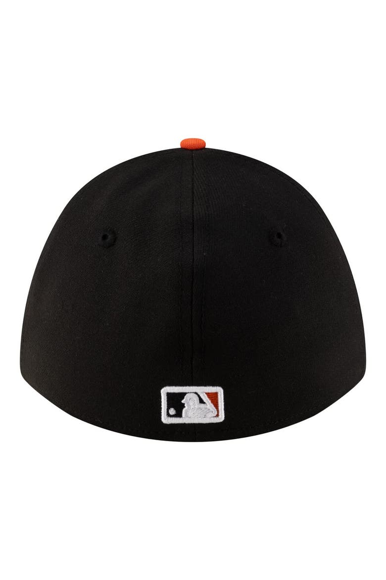 Men's New Era  Black Baltimore Orioles Alternate Player Replica 39THIRTY M-Crown Flex Hat, Alternate, color, Black