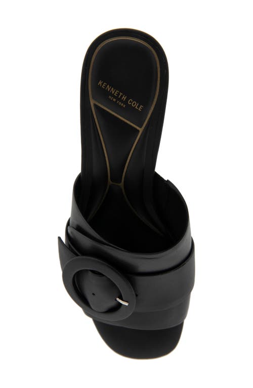 Kenneth Cole Valentina Sandal In Black Leather