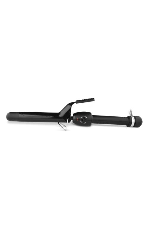 Stylecraft Stay-temp Black Gold Professional Curling Iron 1-inch In Black