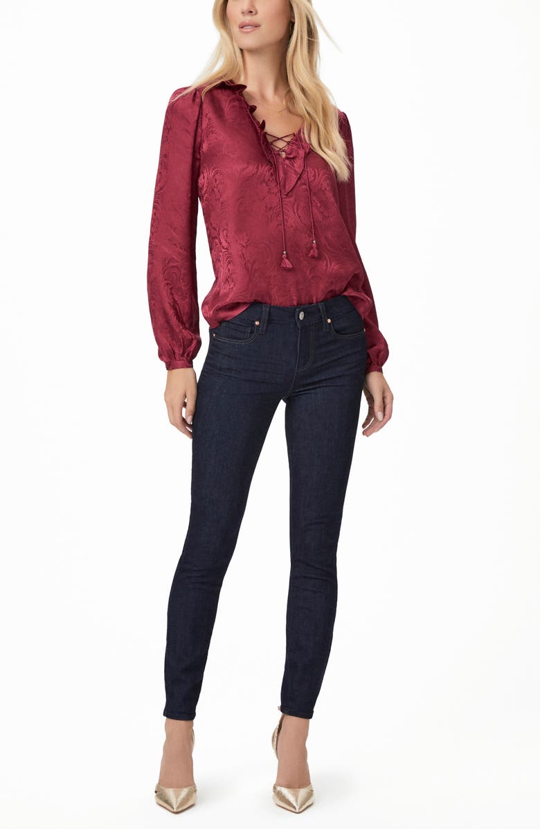 PAIGE Verdugo Skinny Leg Ankle Jeans, Alternate, color, 