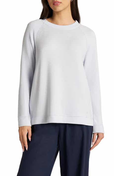 High-Low Fleece Sweatshirt