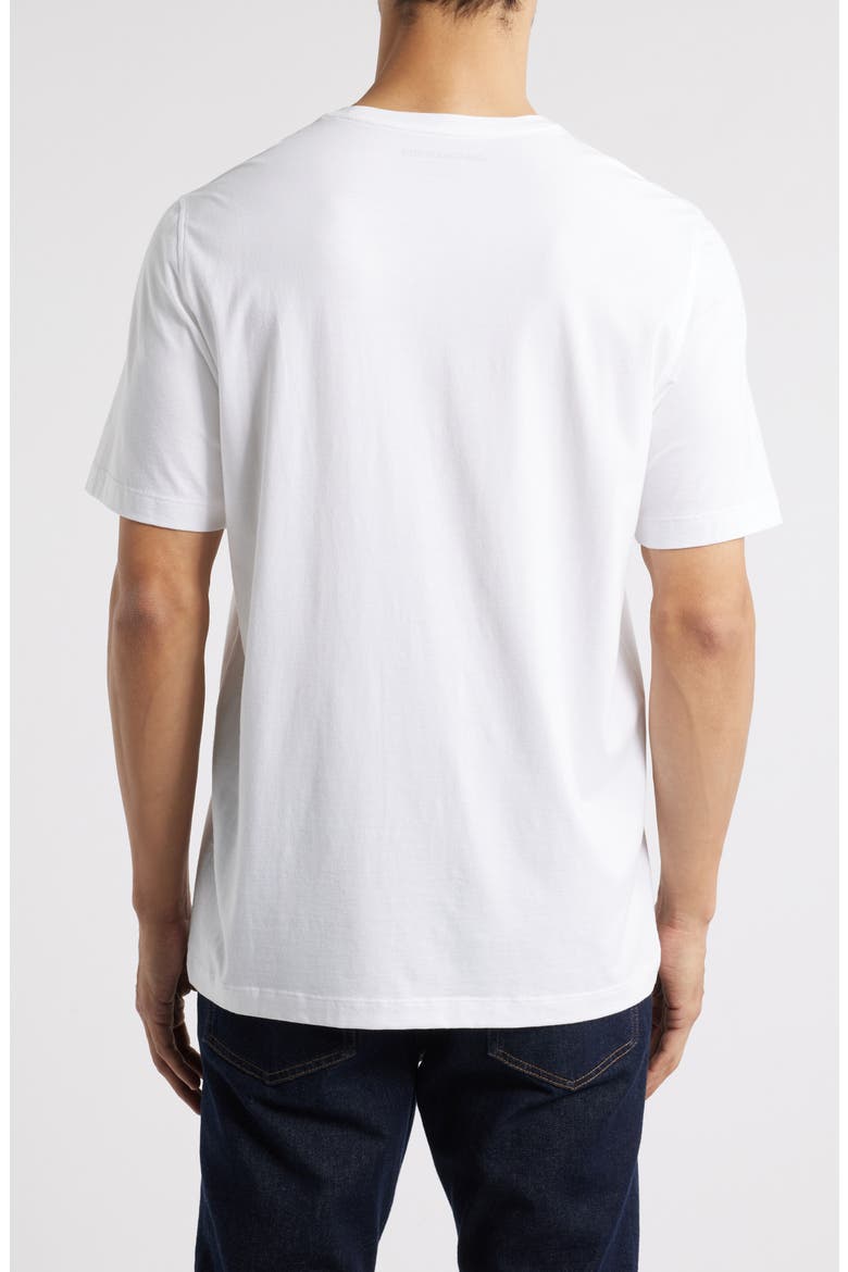 Essential Pima Cotton & Modal T-Shirt, Alternate, color, WHITE