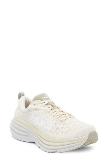 Hoka Bondi 8 Running Shoe In Animal Print