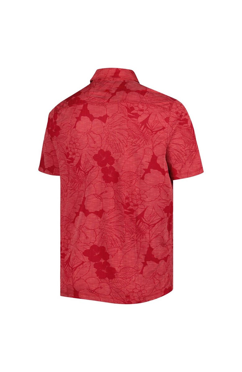 Tommy Bahama Men's Tommy Bahama Cardinal Arkansas Razorbacks Miramar Blooms Polo, Alternate, color, 